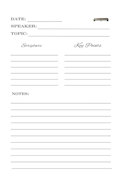 Sermon Notes